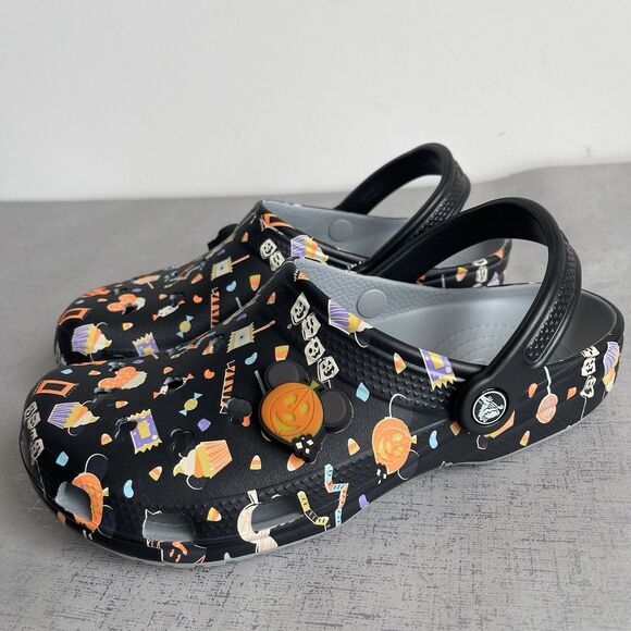 CROCS Disney Halloween Park Exclusive 2020 Mickey Mouse Men 8 Women's 10 - Picture 1 of 15
